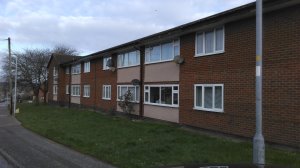 Illustration of a front view